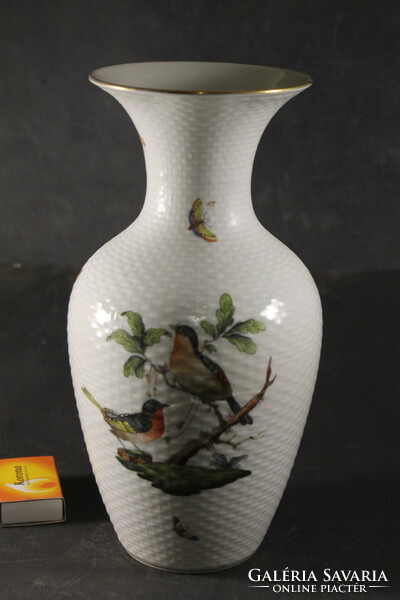 Herend rotschild wicker vase 726