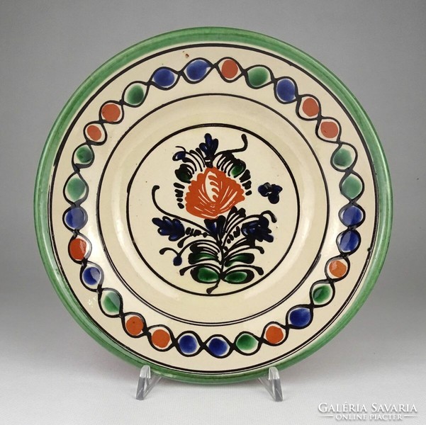 1Q388 flawless 1978 Mezőtúr ceramic bowl wall plate 24.5 Cm