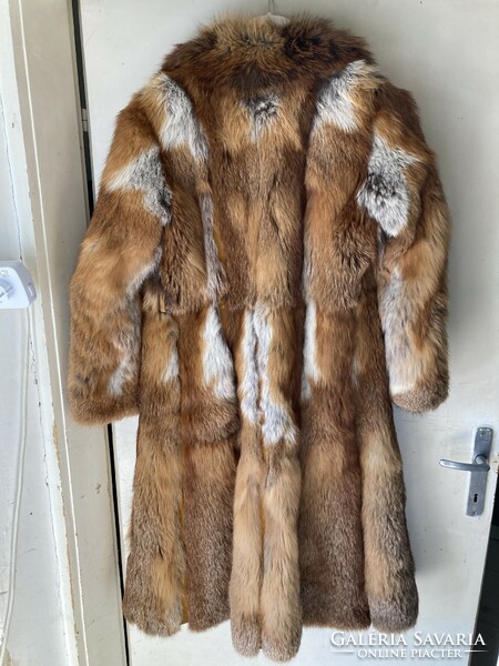 Red fox fur coat for sale