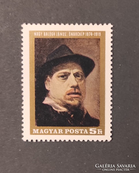 1969. Nagy Balogh János (1874-1919) halálának 50. évfordulójára ** postatiszta bélyeg