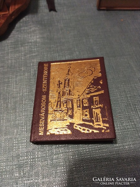 Szánthó Imre Mesevárosom Szentendre1980 minikönyv,szép állapotban
