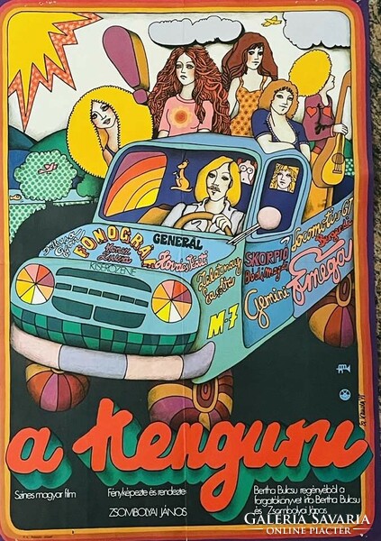 A Kenguru, filmplakát, moziplakát, 1976