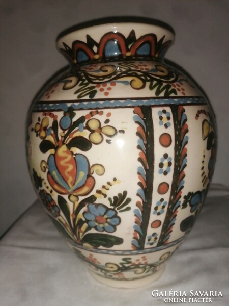 Hódmezővásárhelyi Baán Imre kerámia váza
