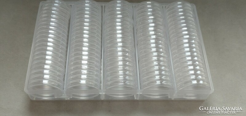 100 Capsules with nests for cutting to different sizes and collection compartment.................