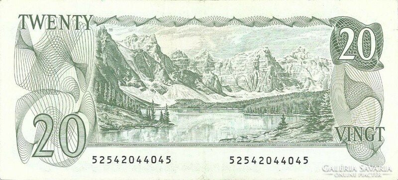 20 Dollars 1979 Canada beautiful