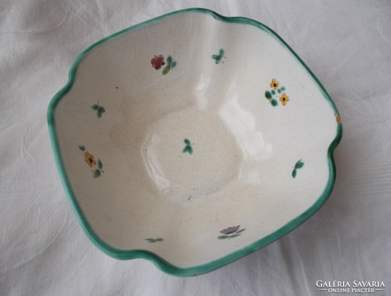 Austrian antique ceramic bowl, seller (defective)