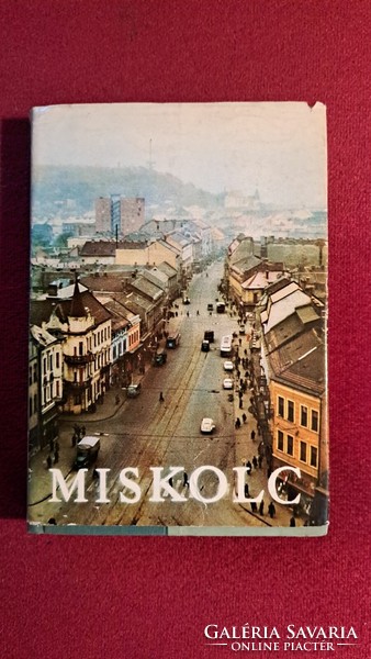 Miskolc (panoramic) map with attachment.