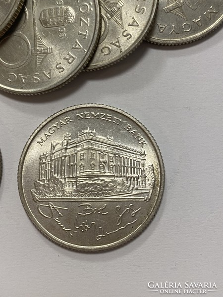 1 silver 200 ft coin with 1993 mnb building