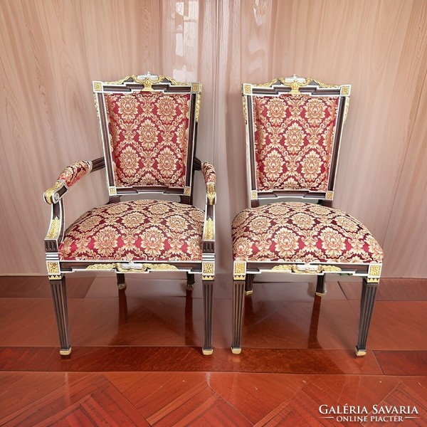 "Királyi, királynői" dísz-szék páros