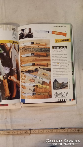Késmánia magazin ( 1999. Első szám) és 2db Késmánia újság ,kés, bicska,zsebkés gyűjtőknek