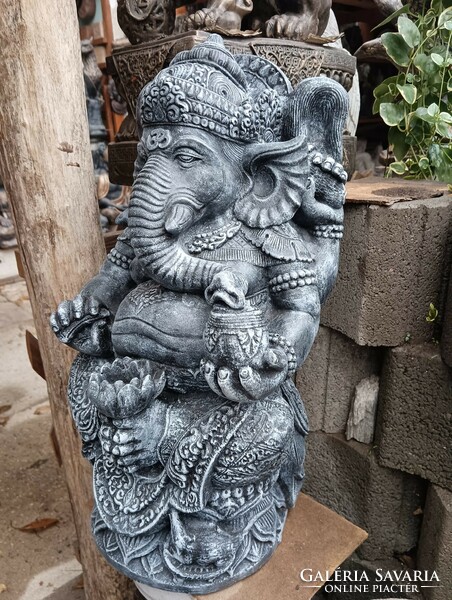 Wonderful ganesha elephant india thai ground feng shui gardener statue from buddha series