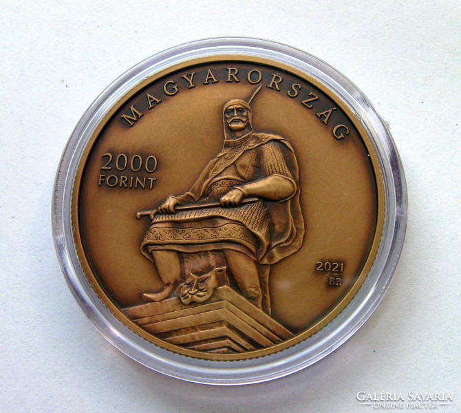 2021 Annual Ópusztaszer National Historical Memorial Park 2,000 ft non-ferrous metal commemorative coin + description