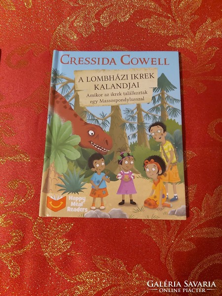 Cressida Cowell: the adventures of the Lombáz twins - when the twins met a massospondylus