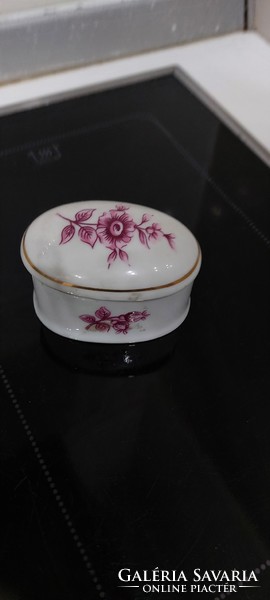 Hollóházi porcelán bonbonier