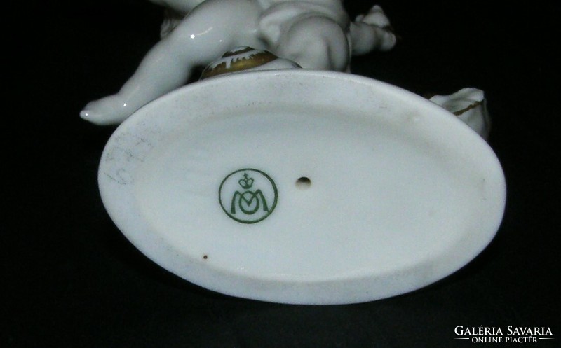 Metzler & Ortloff porcelán figura - 14 cm