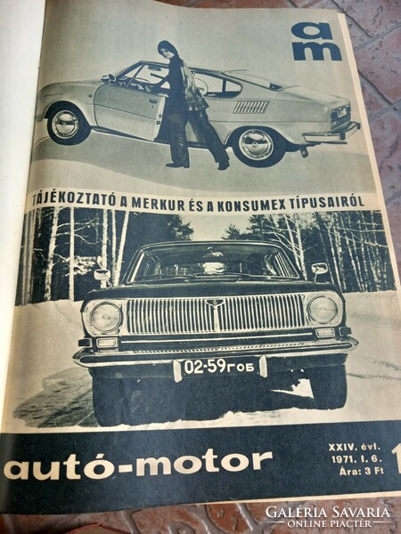 Auto motor magazine annual volumes