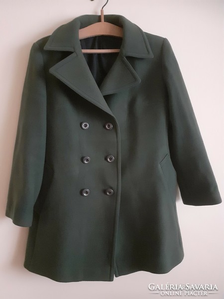 Green wool canda jacket. 44-Es