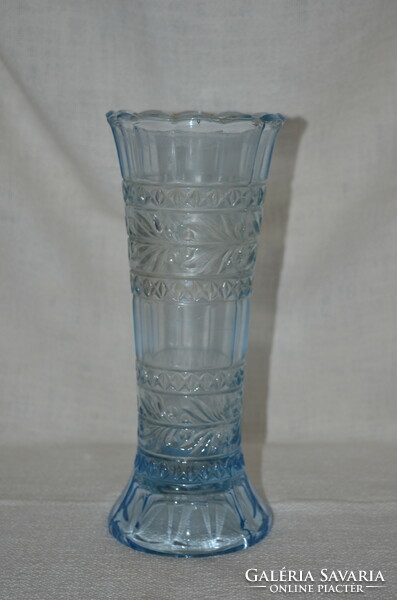 Régi kék üveg váza