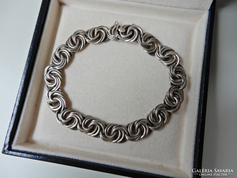 Antique German richard waibel silver bracelet