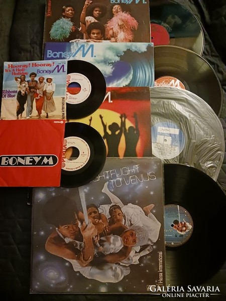 Boneym 4 LPs + 2 singles