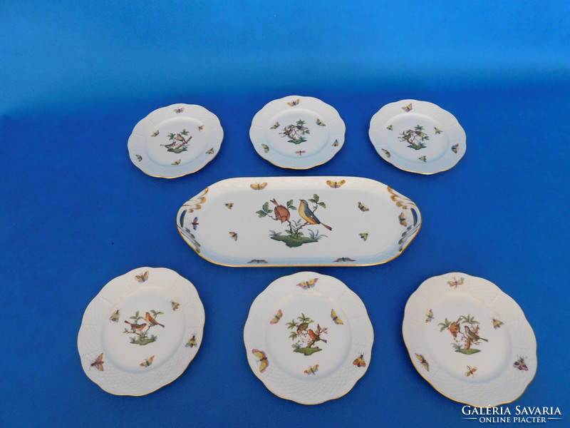 Herend Rothschild 6-piece cookie set