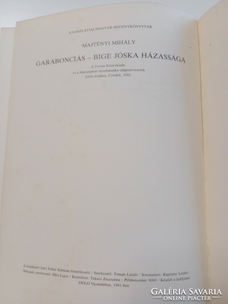 Marriage of Mihály Majtényi - Garabonciás / Jóska Bige