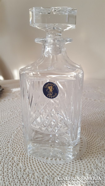 Gyönyörű,angol Tutbury kristály wiskys üveg