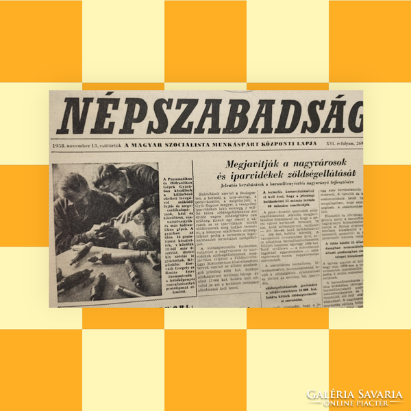 1967 March 7 / people's freedom / original birthday newspaper :-) no.: 20689