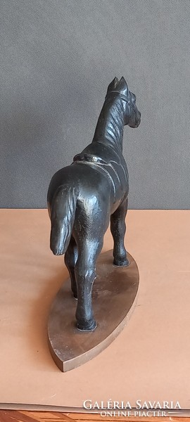 Retro bakelit ló  szobor.  ALKUDHATÓ