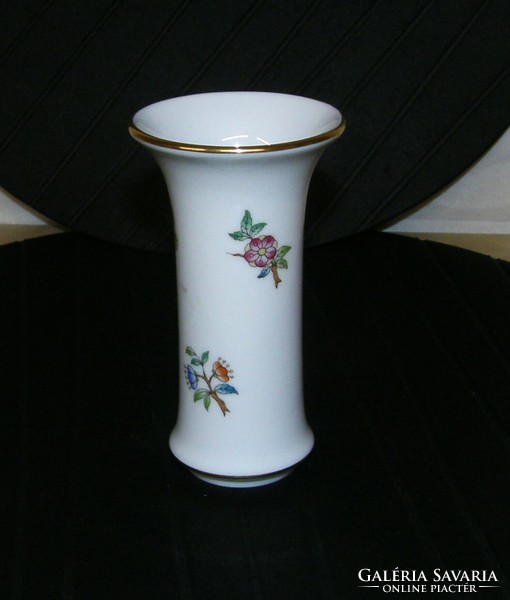 Herend Victorian patterned vase - 12 cm