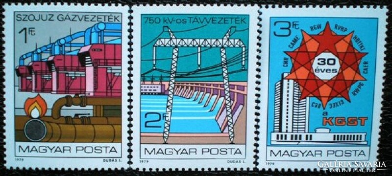 S3326-8 / 1979 kgst series of stamps post clear