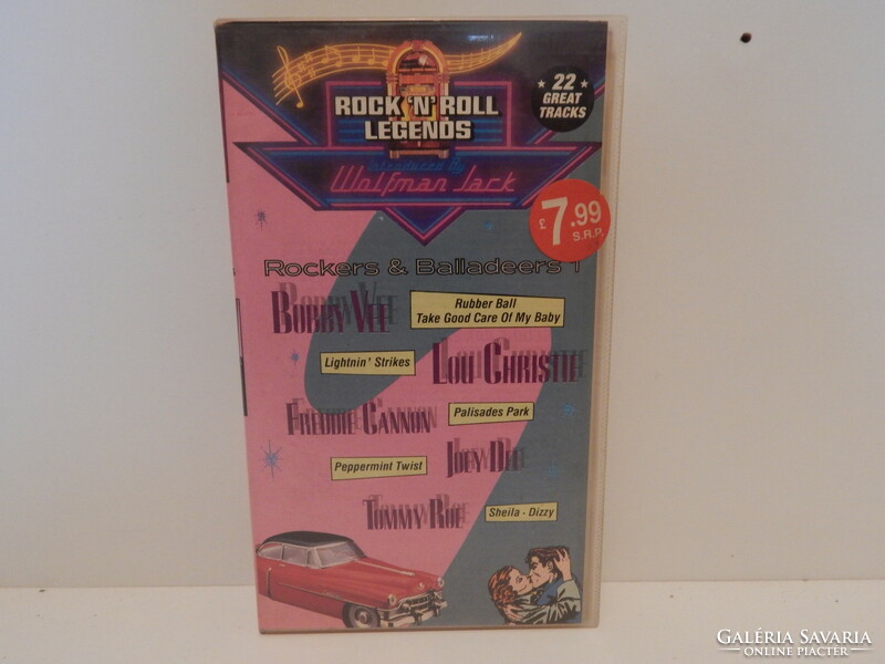 Rock 'N' Roll Legends Rockers & Balladeers 1 - Zenei VHS