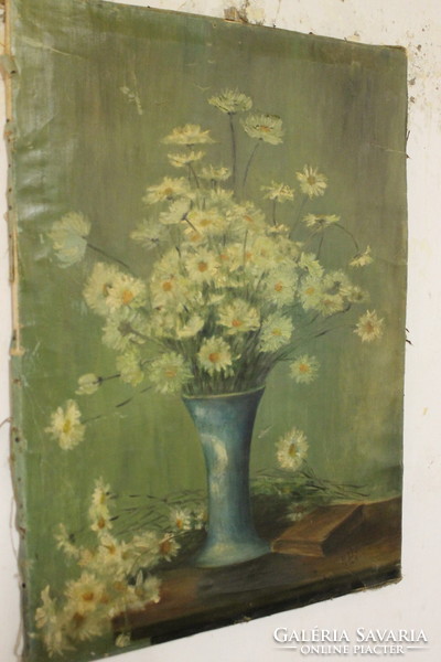 Antique signed painting 783