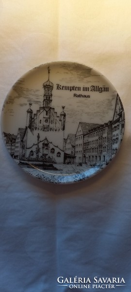 Emléktányér Kempten in Allgäu
