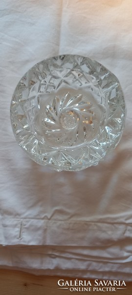 Glass ashtray with a nice pattern