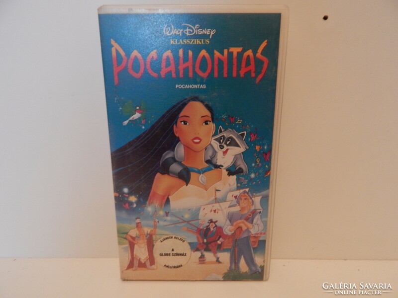 Pocahontas - Rajzfilm VHS