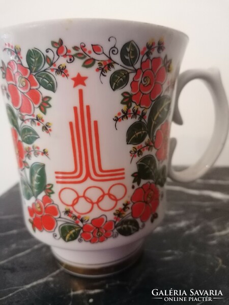 Huge mug Moscow Olympic souvenir 1980.