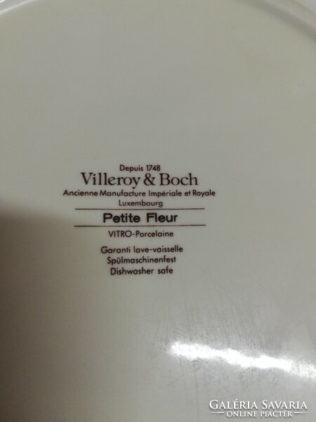 Willeroy&boch petite fleur porcelán tányér