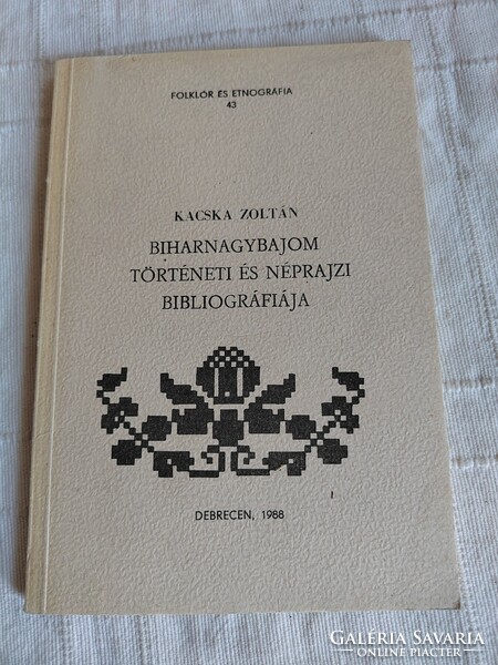 Zoltán Kacska: historical and ethnographic bibliography of Biharnagybajom