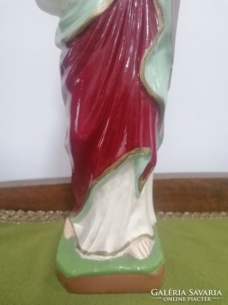 Heart of Jesus large plaster statue 32.5 Cm