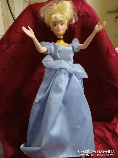 Barbie baba csillogó Hamupipőke retro vintage jelzett