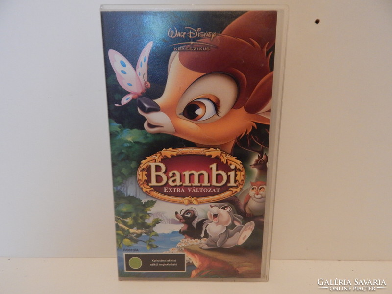 Bambi extra változat - Razfilm VHS