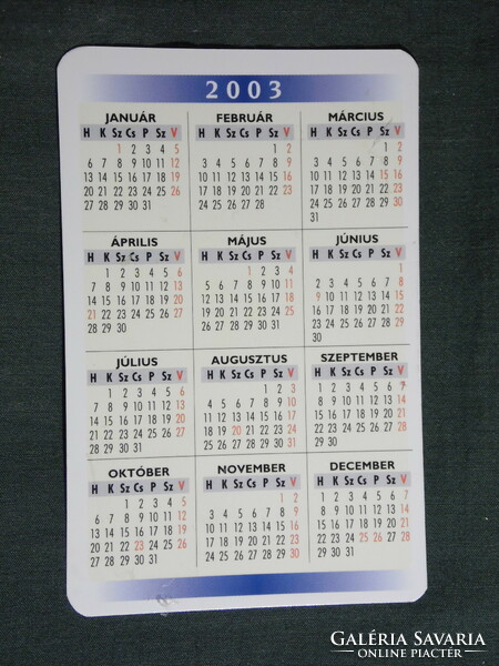 Card calendar, copy contemporary teachers Pécs, graphic artist, stick man, 2003, (6)