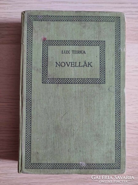 Lux Terka: Novellák (1919)