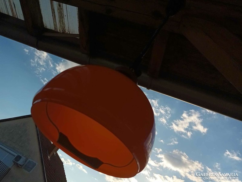 Retro narancssárga függőlámpa - lámpa