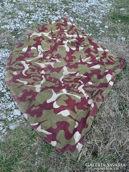 Old shroud camouflage blanket 1939 beautiful sharp colors very nice