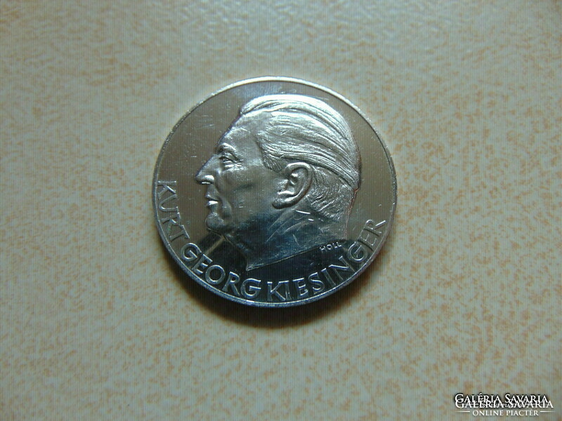 Kiesinger Silver Commemorative Medal 25.39 Grams 100% Silver