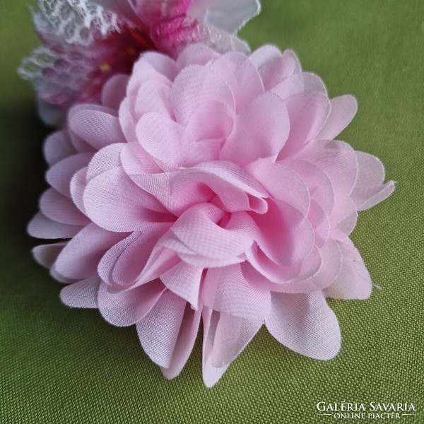 Wedding bcs16 - pin - 90mm pink rose flower