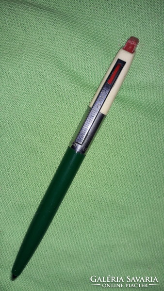 1975.Cca ico 70 stationery factory metal plastic, white-green dual function ballpoint pen as shown in the pictures