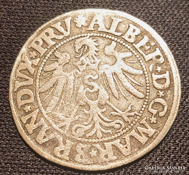 1 groschen Brandenburgi Albert 1534
